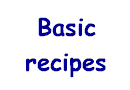 Recipes for the beginner