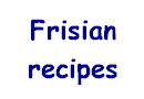 Frisian recipes